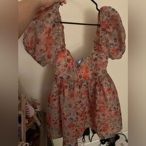 Dolls Kill puffy dress in M